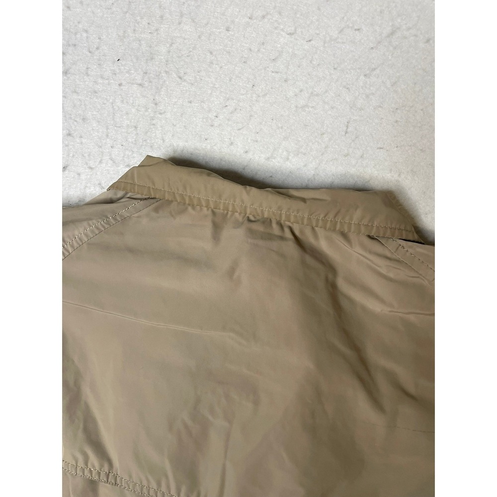 Burberry Harrington Jacket Mens Large Tan Nova Check Lining Lightweight Full Zip - Picture 11 of 15